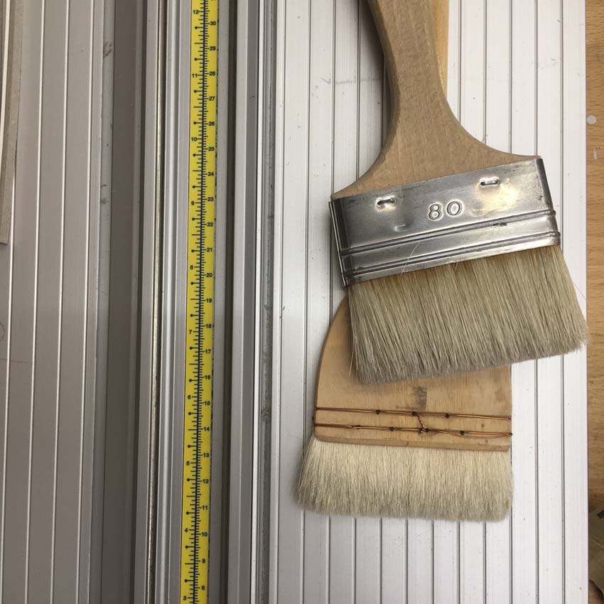 dusting brushes