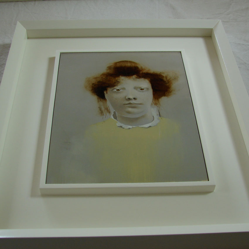 Bevelled Frame - Painting by Sarah Ball