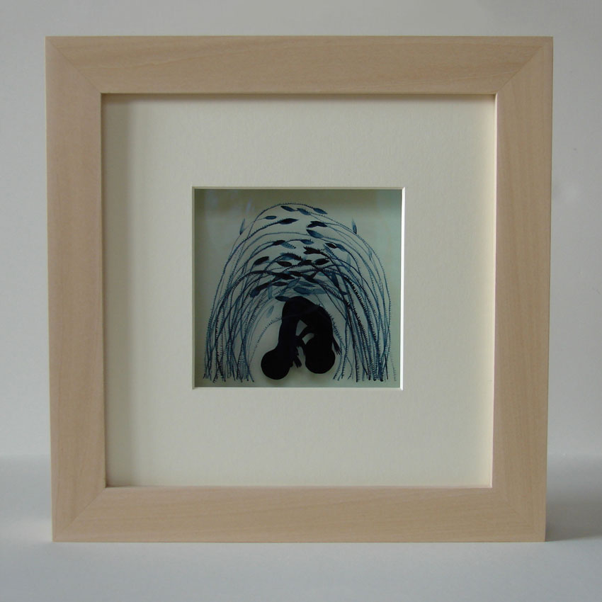 Layered Glass Artwork - by Rachel Tudor Best
